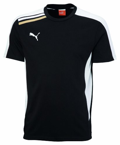 PUMA Herren Trainings-Shirt Esito Tee, black-white, XL, 652600 03 Preisvergleich