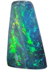 O&G Australia Natural Queensland Solid Boulder Opal Gemstone(1.50cttw)
