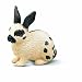 Spielwaren : Schleich 13121  - Bauernhof, Kaninchen weiß/schwarz