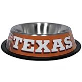 Texas Longhorns Stainless Steel Dog Bowl