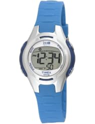 Timex Womens T5K079 1440 Sports Digital Light Blue Resin Strap Watch