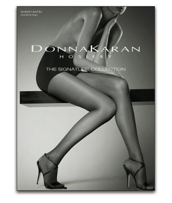 The Signature Collection Sheer Satin Control Top Pantyhose