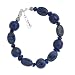 Beaded Lapis Bracelet