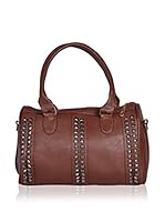 Carla Belotti Bolso asa al hombro Handbag Light Brown Joelle (Marrón Claro)