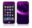Abstract Purple Decorative Skin Cover Decal Sticker for Apple 2G iPhone (1st Gen)