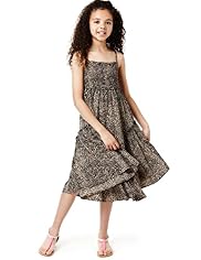 Leopard Print Asymmetric & Flared Hem Dress