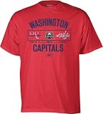 Washington Capitals Black Classic Pique Stainguard Polo Shirt - Medium