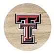 Thirstystone Natural Sandstone Set of 4 Coasters Texas Tech University