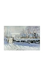 Especial Arte Lienzo The Magpie Multicolor