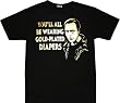SNL Saturday Night Live Gold-Plated Diapers Black T-shirt Tee