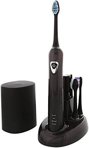 Crystal Care Plus Professional Sonic Toothbrush with UV Sanitizer - Chromium