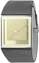 Philippe Starck - PH5018 - Montre Mixte - Quartz Analogique - Bracelet Cuir noir