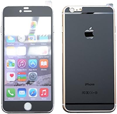 Dreams Mall Tempered Glass Matte Screen Protector Film Decal Skin Sticker for Apple iPhone 6 Plus 5.5 inch-Black
