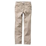 Girls' Circo® Cream Twill Skinny Leg Pants