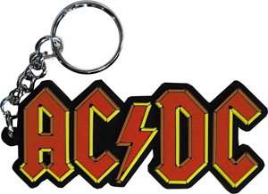Licenses Products ACDC Metal Keychain