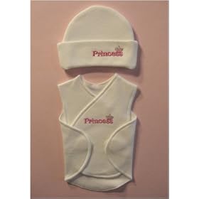 Preemie and Newborn Princess Snuggler Wrap Set (Four sizes)