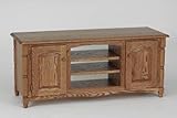 #877 Solid Wood TV Stand Country Oak LCD HD Plasma TV Stand