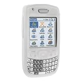 Palm Treo 755p Smartphone Accessory Bundle Kit - Soft & Flexible Clear Silicone Skin Case + Premium Clear Reusable LCD Screen Protector with Lint Cleaning Cloth By Ikross