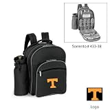 Tennessee Volunteers NCAA Sorrento Insulated Picnic Backpack (Black/Grey)
