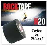 RockTape H2O Kinesiology Tape for Water Sports - Black