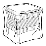 Wicker Side Table Cover