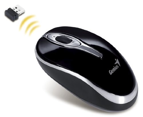 GENIUS Traveler 900 schwarz USB 2,4 HGz wireless Notebookmaus mit Microdongle 1600 DPI kab Preisvergleich