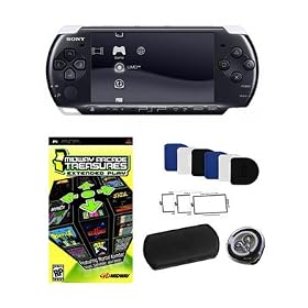 Sony PSP-3000 Core Bundle w / Pro-Tec Kit + 21 Games