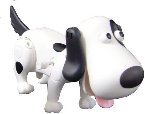 Choken Bako Peeing Dog Wind Up Toy Black &amp; White Ver. by Choken Bako
