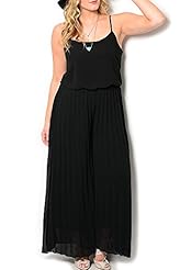 Plus Size Polyester  Lace Pleated Romper/Maxi Dress  With Ruffles