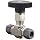 Parker Valve 4Z-V4LR-SS 1/4" 316 Stainless Steel Needle Valve 1/4" Compression Type
