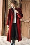 Women's Sheared Beaver Coat with Wing Collar