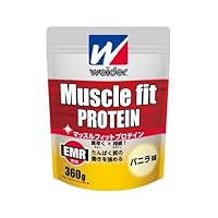ウイダー マッスルフィットプロテイン バニラ味 360g