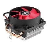 Xilence AM2.Q CPU-K&uuml;hler, PWM bis zu AMD Phenom X4 9650, AMD Phenom X4 9100e, schwarz mit rotem L&uuml;fter