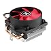 Xilence AM2.Q CPU-K�hler, PWM bis zu AMD Phenom X4 9650, AMD Phenom X4 9100e, schwarz mit rotem L�fter