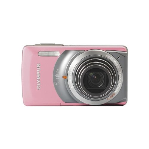 Olympus Stylus 7010 12MP Digital Camera with 7x Dual Image Stabilized Zoom and 2.7 inch LCD (Pink)