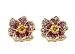 Juicy Couture Jewelry Tropical Flower Earrings 2012 spring collection