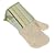Le Creuset Silicone Trim Mitt, Green Stripe, 14 Inch