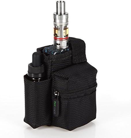 OneYellow Travel Carry Case Multiple Uses Large capacity Nylon Bag for Vape Pens , Vapes Kit , Ego Batteries , Ego C Twist , Power Bank , Sigelei , (Black)