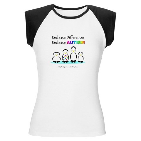 Autism Penguins Women's Cap Sleeve T-Shirt
