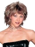 Choppy Layered Brown Wig Costume Wig