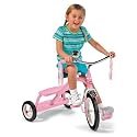 Radio Flyer 33P Girls Classic Dual Deck Tricycle, Pink