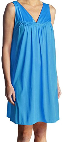 EZI Women's Satin Silk Short Lingerie Nightgown (Sizes M-XXL)