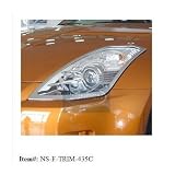 2002 2003 2004 2005 2006 Nissan 350Z Chrome Headlight Trim