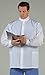 Unisex ASEP Barrier Short Lab Coats, White, 3X-Large