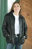 Women's Eva Blouson Leather Jacket