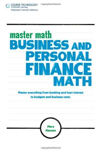 Master Math: Business and Personal Finance Math (Master Math Series) [Paperback] [2011] (Author) Mary Hansen