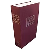 Red Large Diversion Dictionary Book Safe With Lock- Hidden Box in a Realistic Looking Book with Cloth-Like Cover and Strong Steel Interior - 2 Keys Included by Wholeness Home