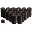 200 Count- Jiffy 7 Peat Soil Pellets Seeds Starting Plugs: Indoor Seed Starter- Start Planting Indoors for Transplanting to Garden or Planter Pot