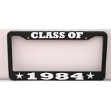 CLASS OF 1984 License Plate Frame by Motown Automotive Design