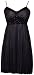 Mesh Overlay Beaded Waist Slip Holiday Party Gown Cocktail Dress image 4